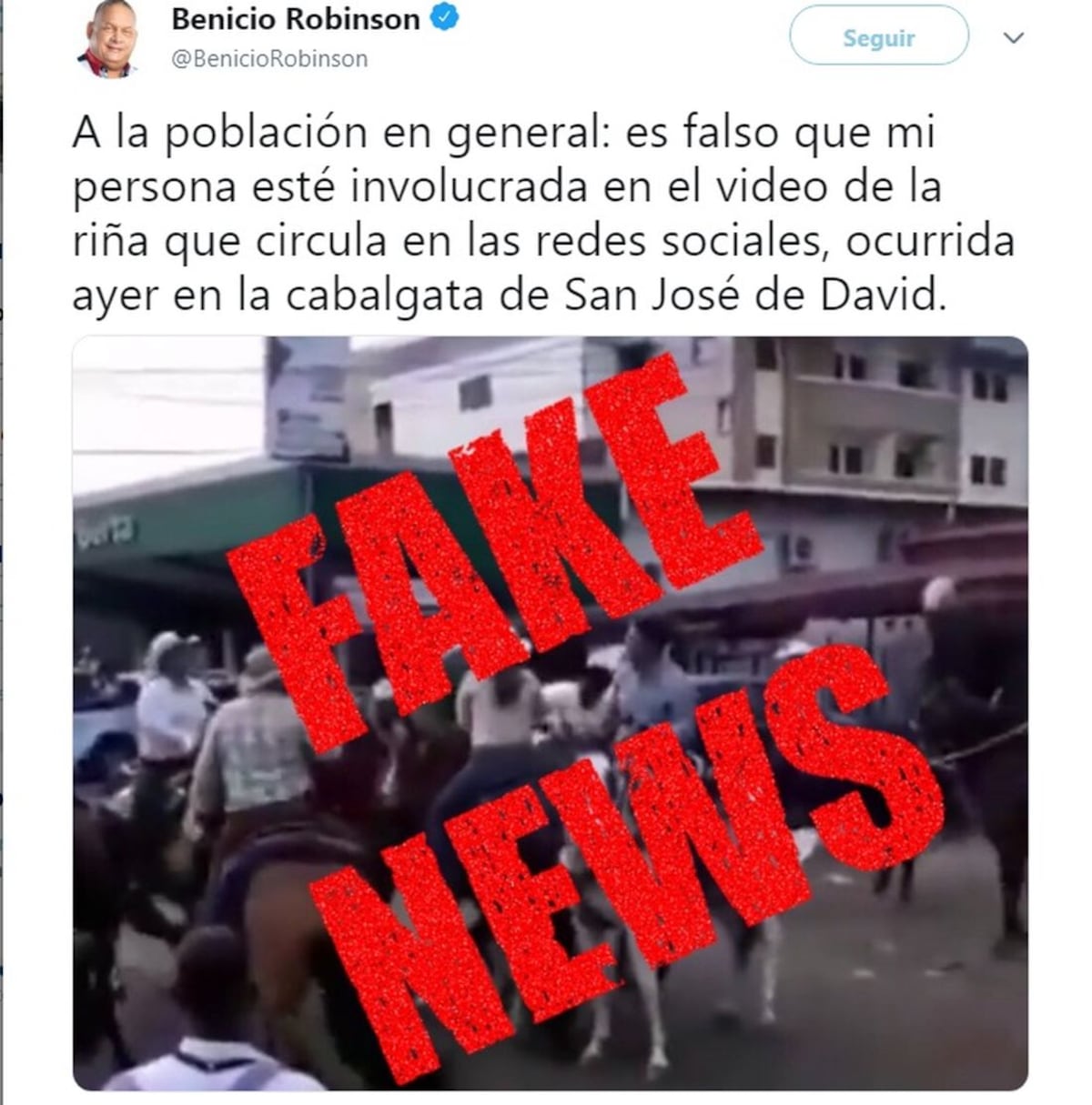 Papá de diputada Athanasiadis le metió su puñete a diputado Benicio Robinson