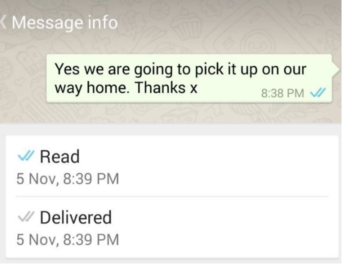 Ahora WhatsApp te dirá la hora exacta en la que leyeron tu mensaje