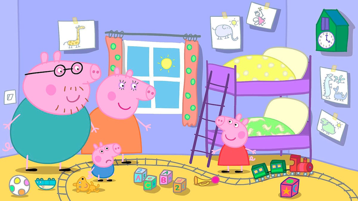 ¡Parió la puerca! El Reino Unido celebra la llegada de la hermanita de Peppa Pig