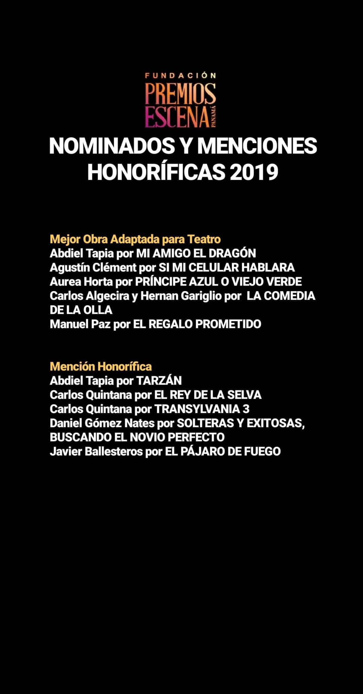 Este domingo premian a lo mejor del teatro en Panamá de manera virtual. Hasta caras de TV compiten. Entre gratis