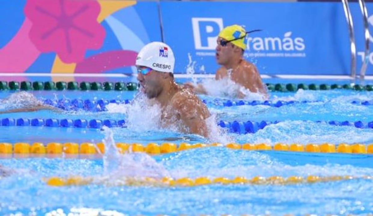 Nadadores Crespo y Santos tampoco pudieron meterse en la pelea por medallas