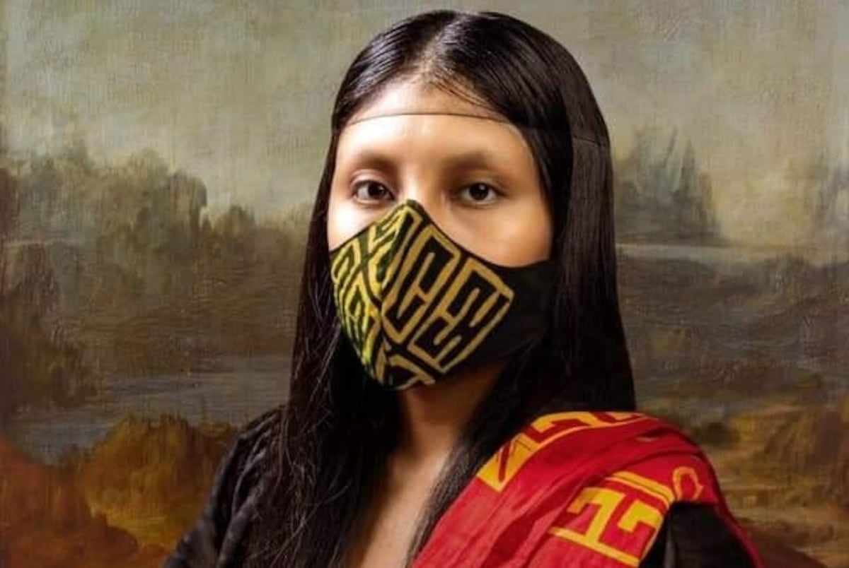 Mona Lisa guna, una obra que se hizo viral