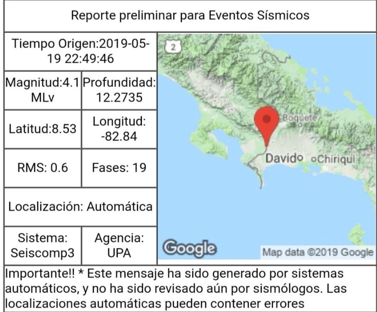 Se estremece Panamá otra vez. Y se viraliza video con reacción de un hombre. Chequee