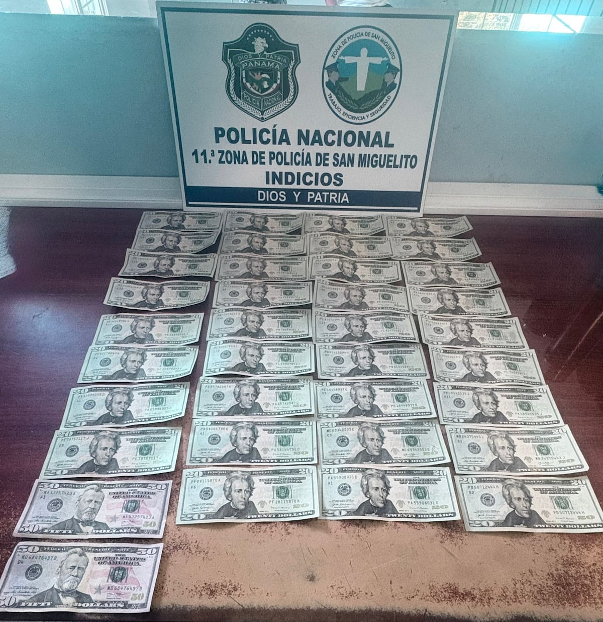 Se le cayó el botín: atrapado con los 800 dólares del robo en Villa Lucre