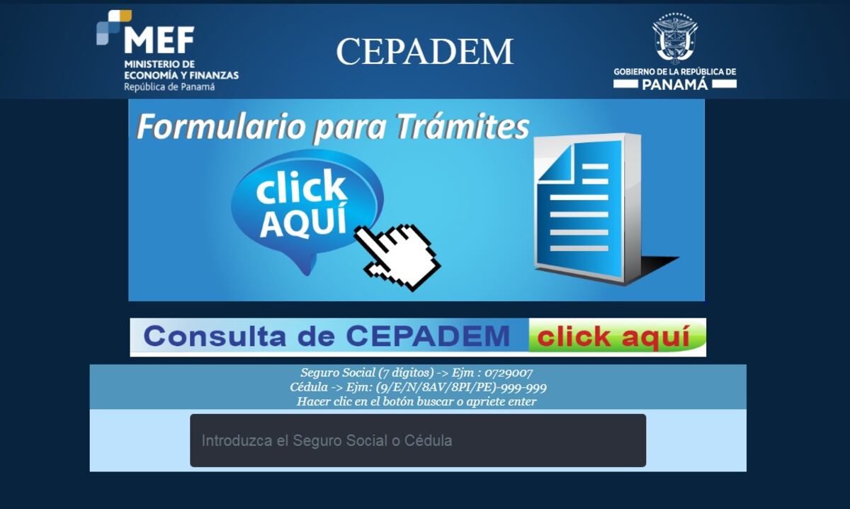 Ya está disponible el Formulario digital para reclamar el Cepadem