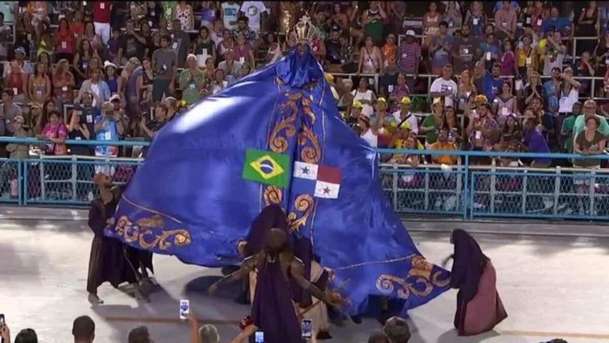 Panamá gana con alegoría en el carnaval de Río 