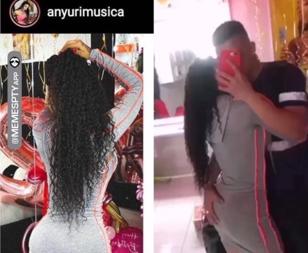 Piensan que video musical de Anyuri no coincide con el que sale besando a hombre que no es su novio 