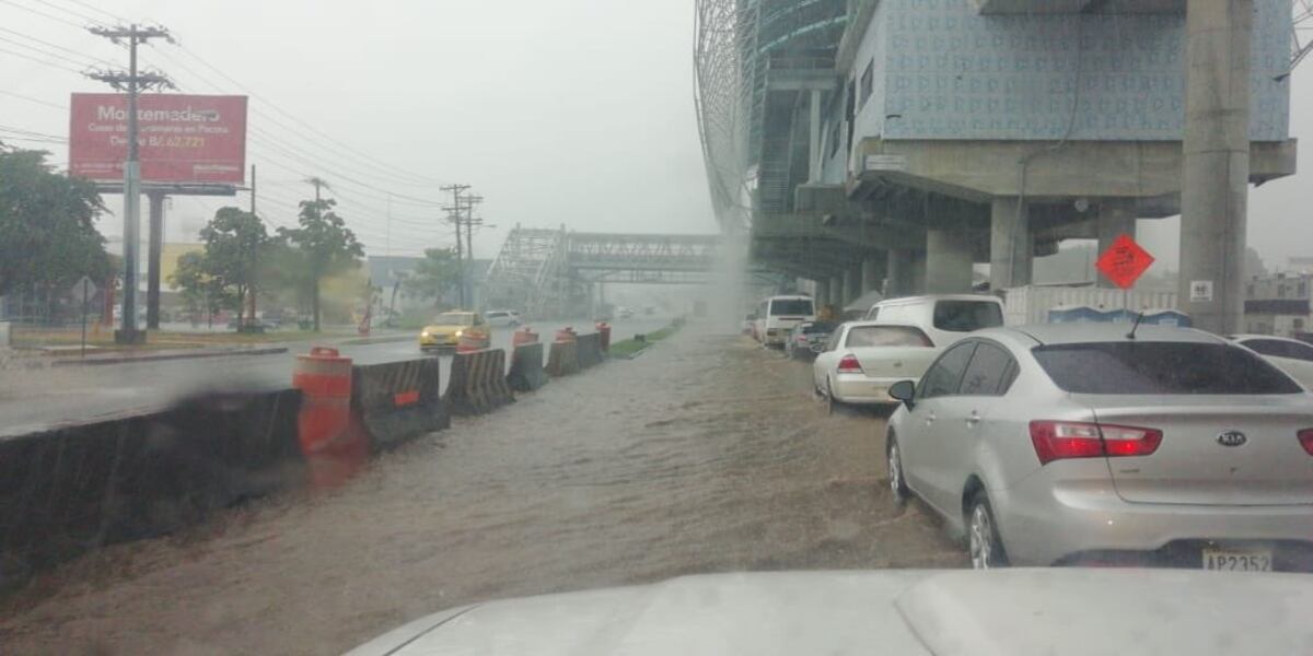 Empezó la cosa. Las 96 horas de lluvias ya causan estragos en Panamá
