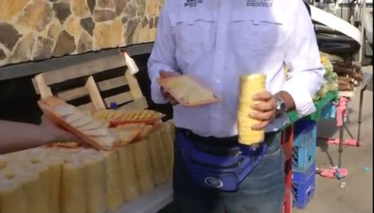 ¡WÁCALA! Decomisan arepas, tortillas y hasta carne vencida