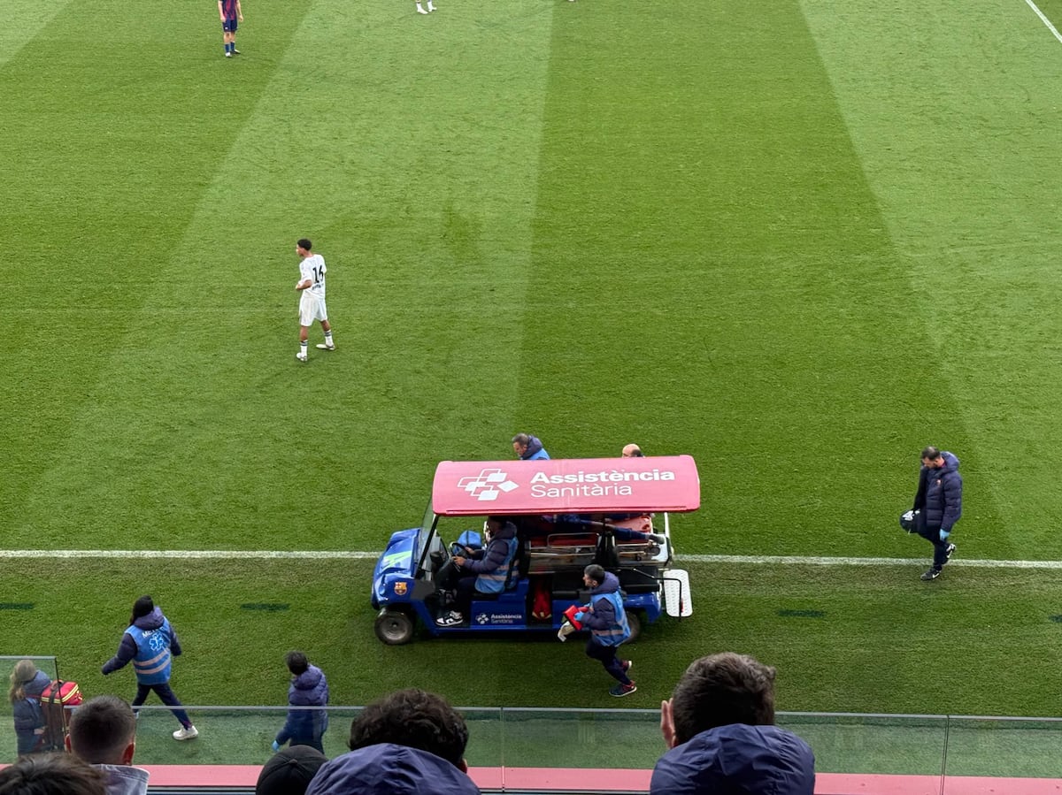 Nomoko, la joya del Barcelona, se rompe la rodilla y estará un año fuera