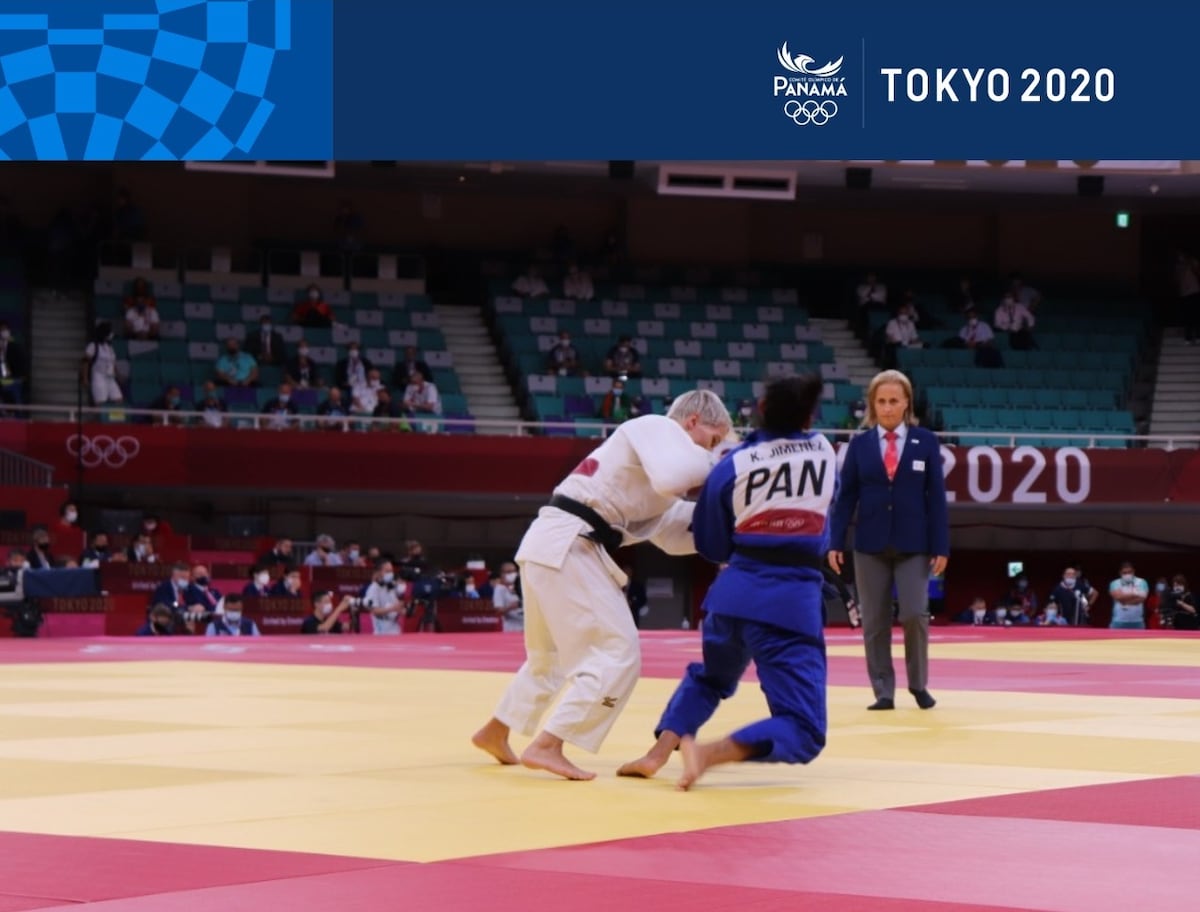 La judoca panameña, Kristine Jiménez, queda eliminada de los Juegos Olímpicos