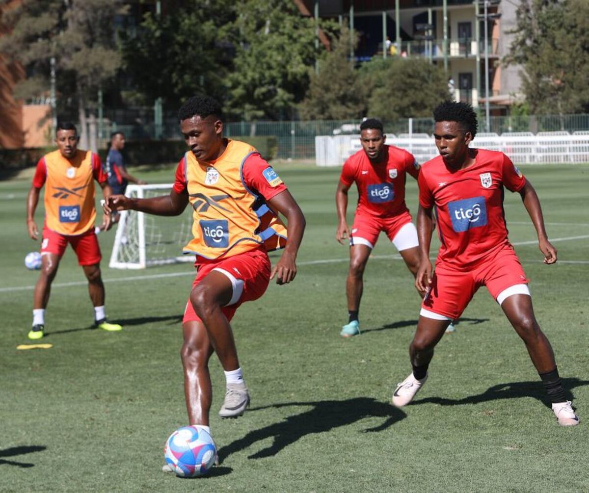 Panamá ajusta detalles en Chile en su último entrenamiento antes del amistoso