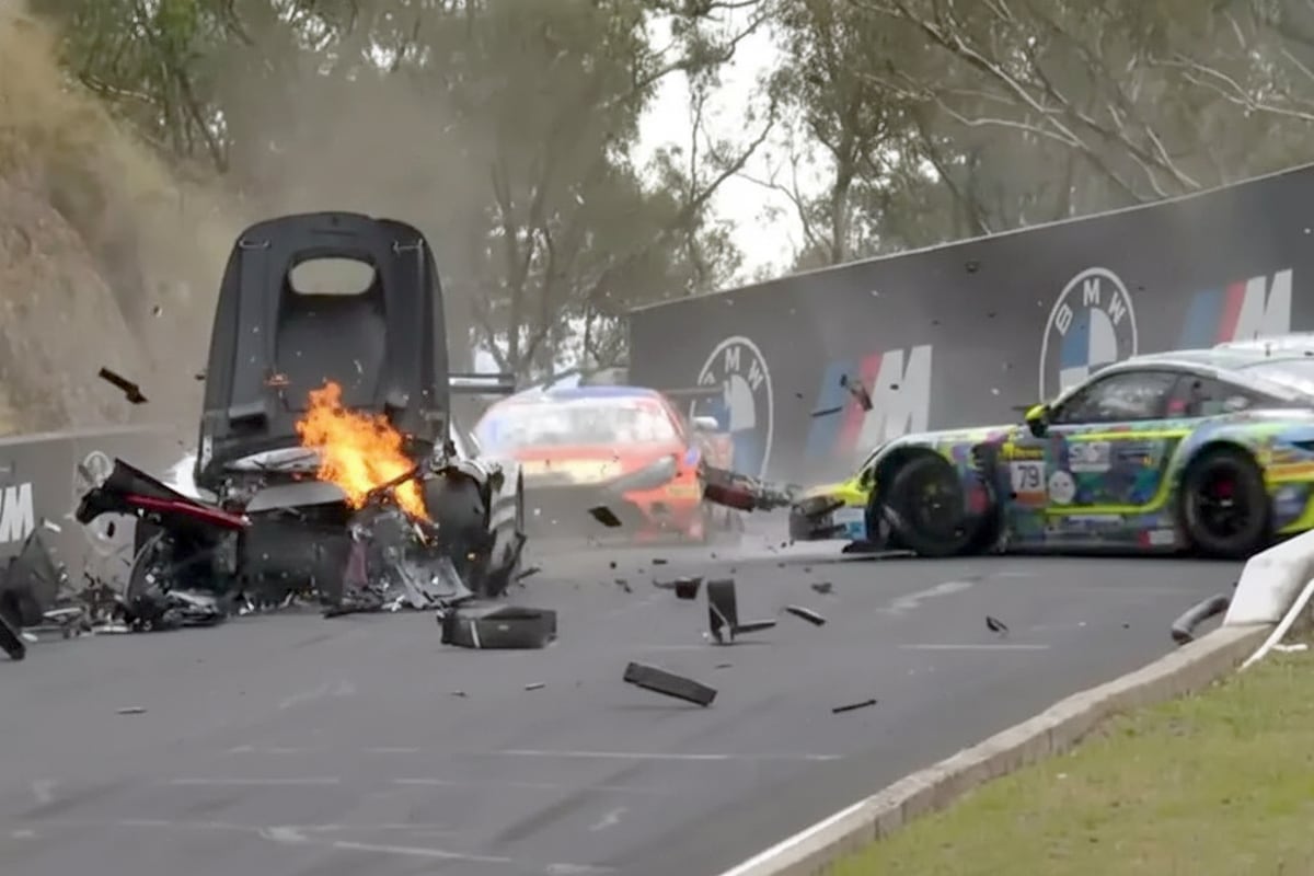 Accidente en Bathurst deja a Ralf Aron con fracturas en la espalda