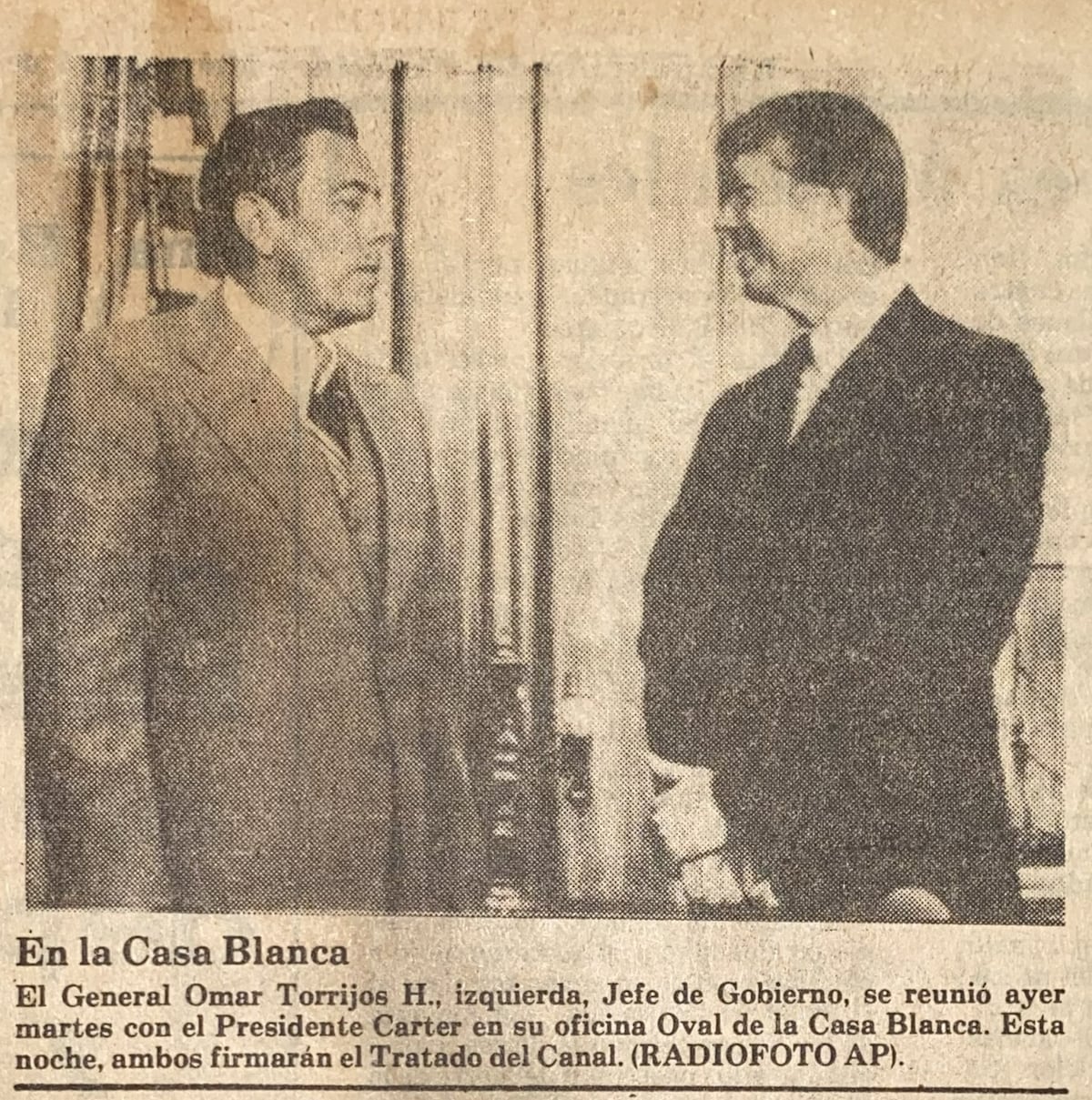 El granjero de maní y la historia humana detrás de los tratados Torrijos-Carter