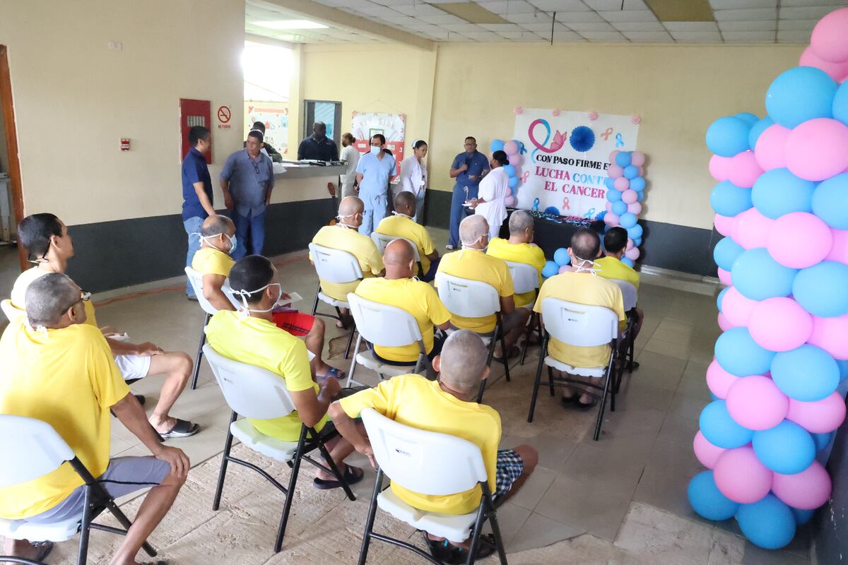 Internos de La Joya dicen presente en campaña de prevención del cáncer