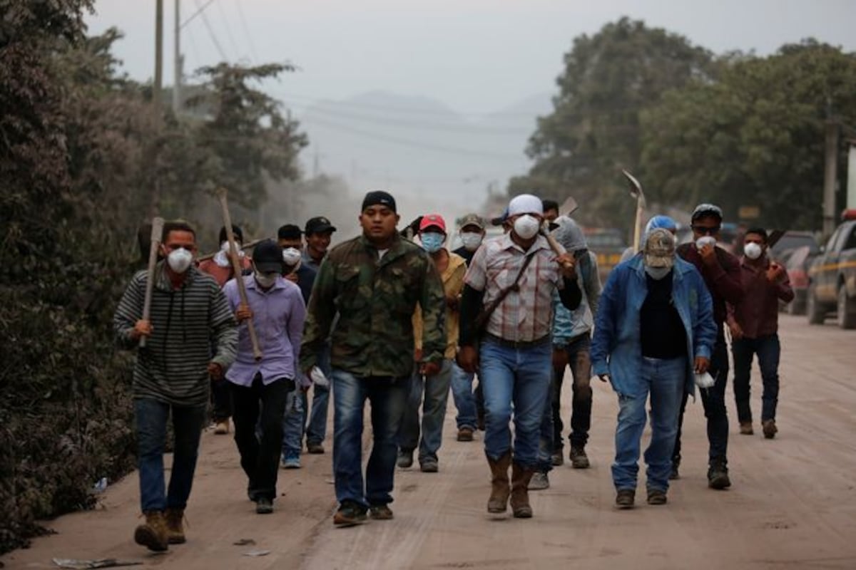 Luego de la fuerte erupción del Volcán de Fuego Guatemala sufre sismo