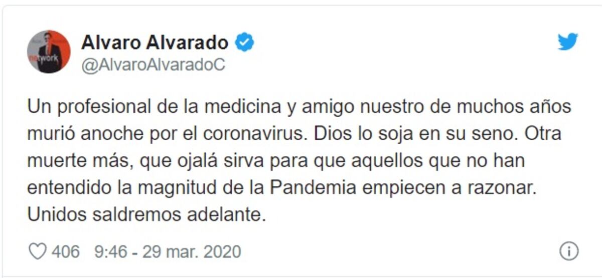 Coronavirus. Confirman muerte del médico panameño que estuvo en concierto de salsa en Puerto Rico