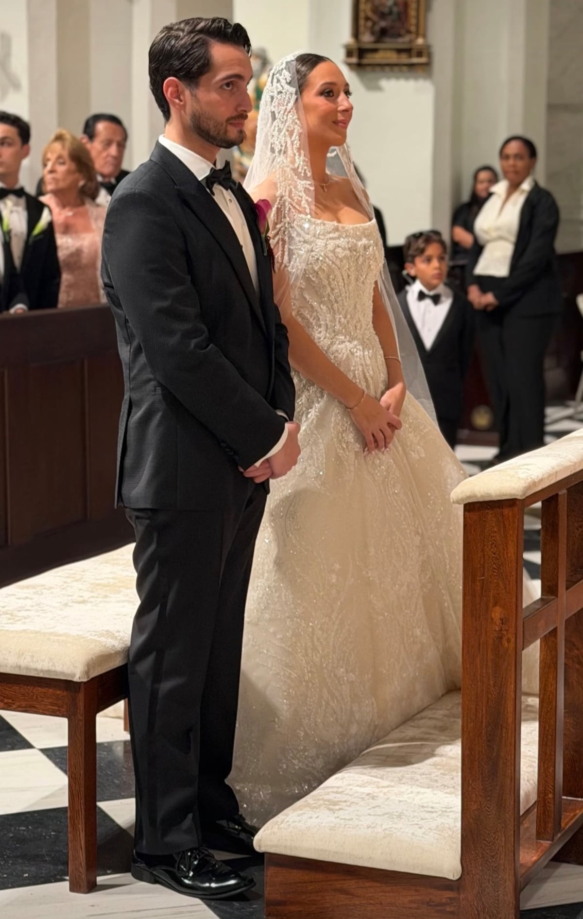 Diego de Obaldía y Mafe Achurra sellan su amor ante Dios: la pareja se dio el ‘sí’ este sábado