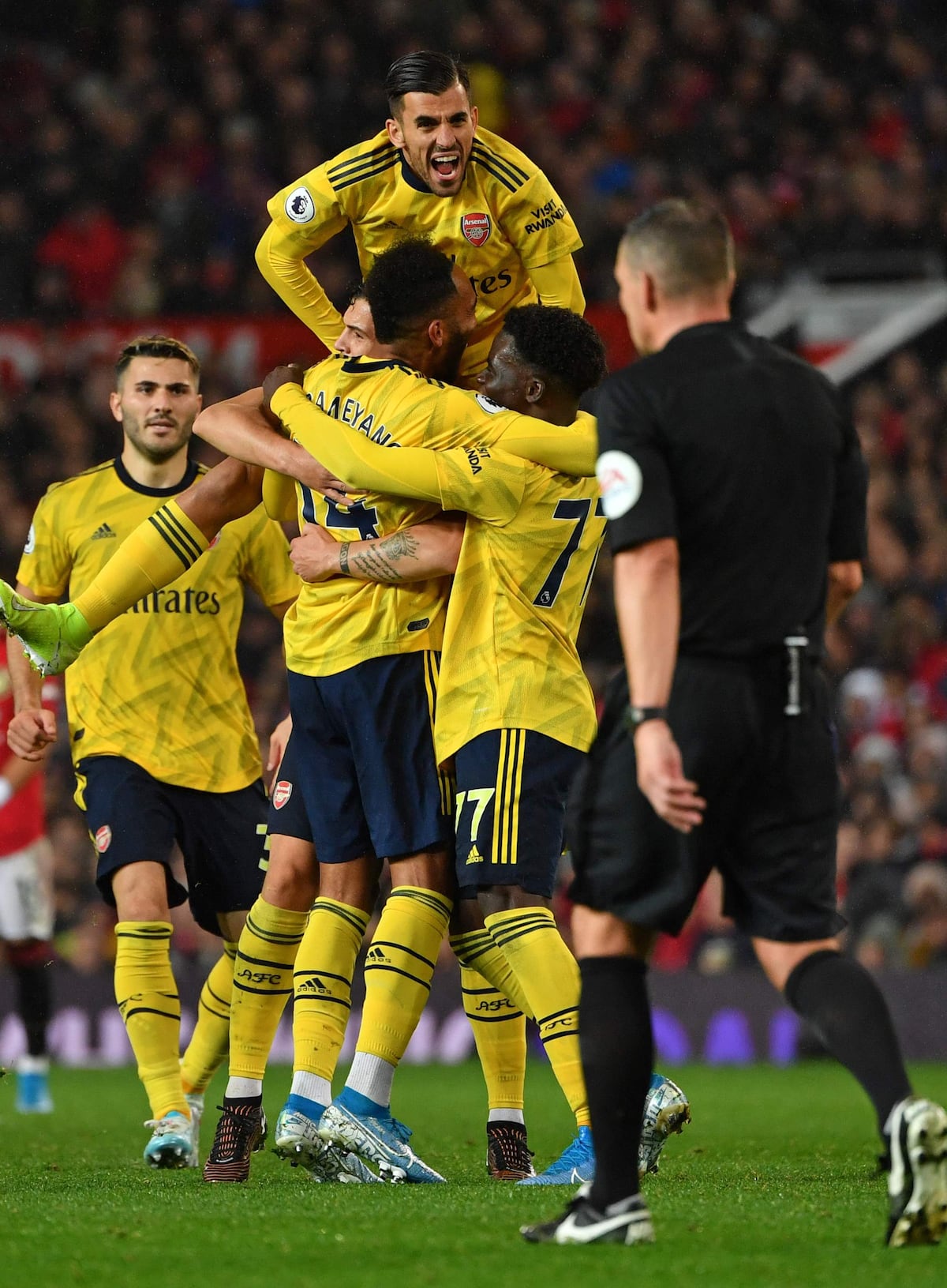 Arsenal empata 1-1 ante el ‘Man-U’ gracias al VAR