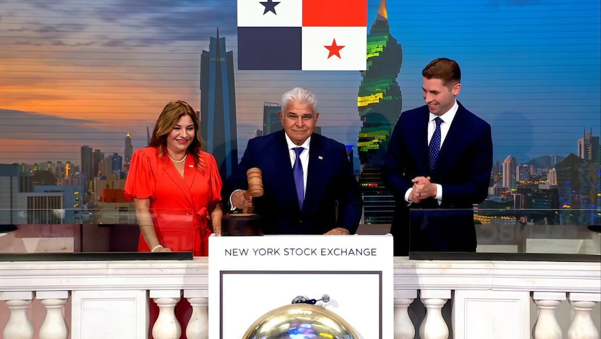 ¡Campanazo! Presidente Mulino toca la campana en Wall Street