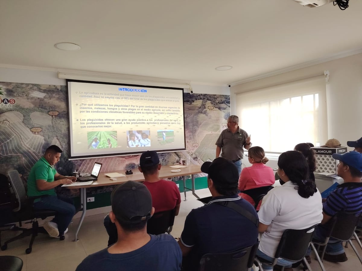 Capacitan a trabajadores de Panamá Oeste para aplicar plaguicidas de forma segura