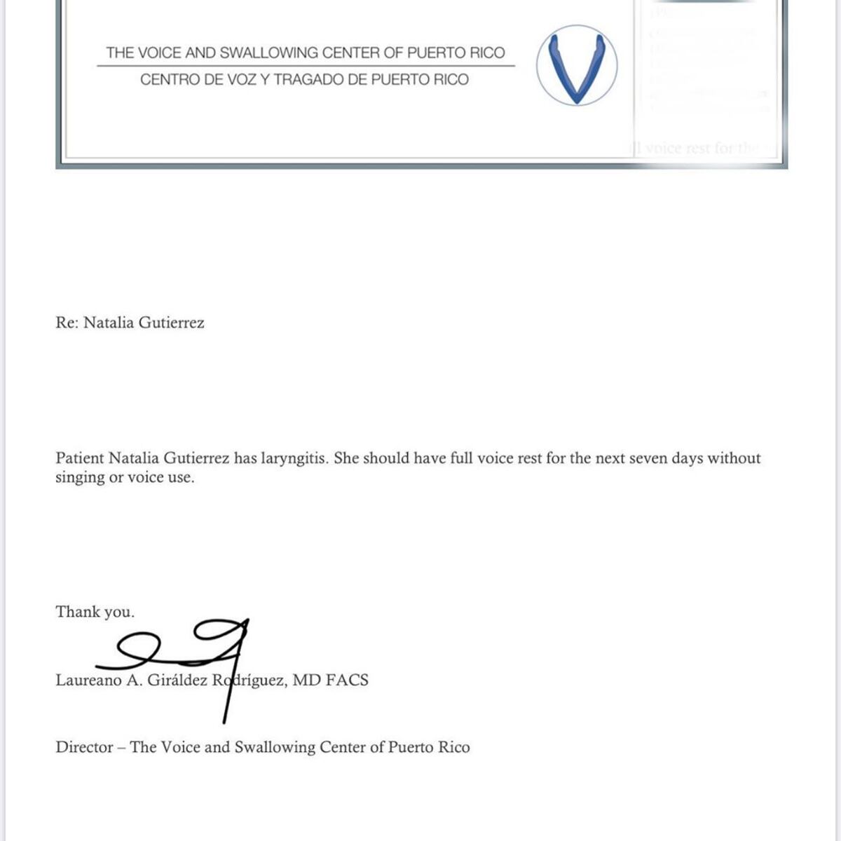 Está en reposo. Natti Natasha aclara su situación de salud