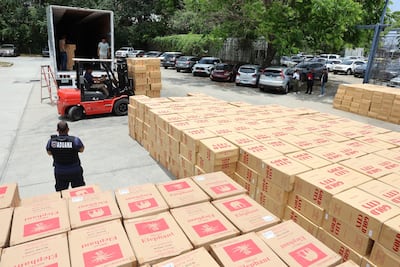 Retienen furgón con $1.6 millones en cigarrillos ilegales rumbo a Chiriquí