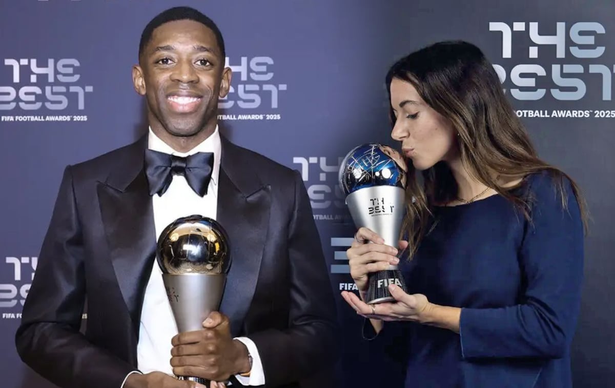 Dembélé y Aitana mandan en The Best 2025