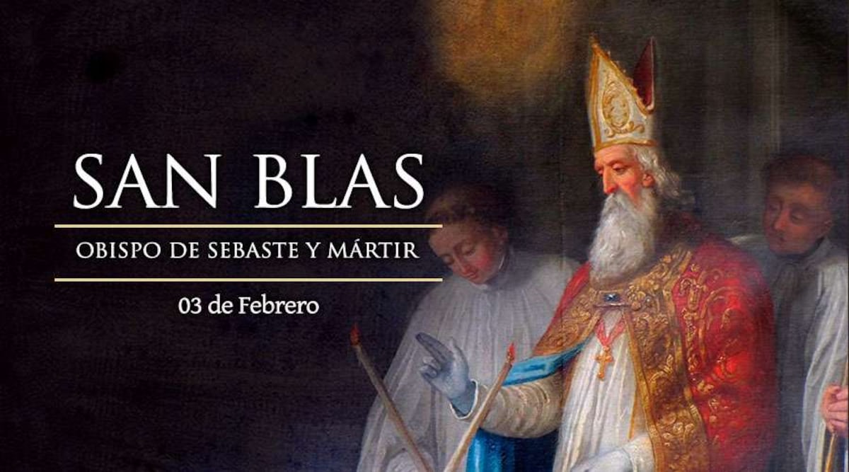 Hoy es el día de San Blas, patrono de enfermedades de la garganta y laringólogos
