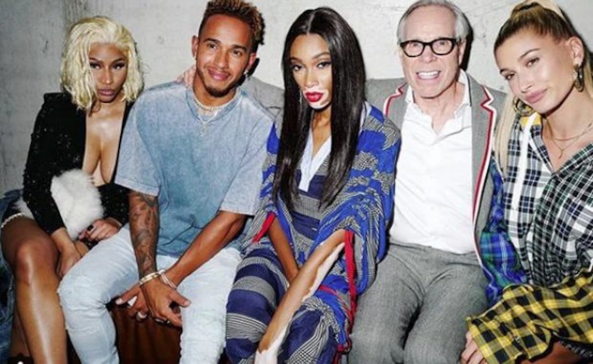 Nicky Minaj podría estar de romance con el piloto de Fórmula 1, Lewis Hamilton