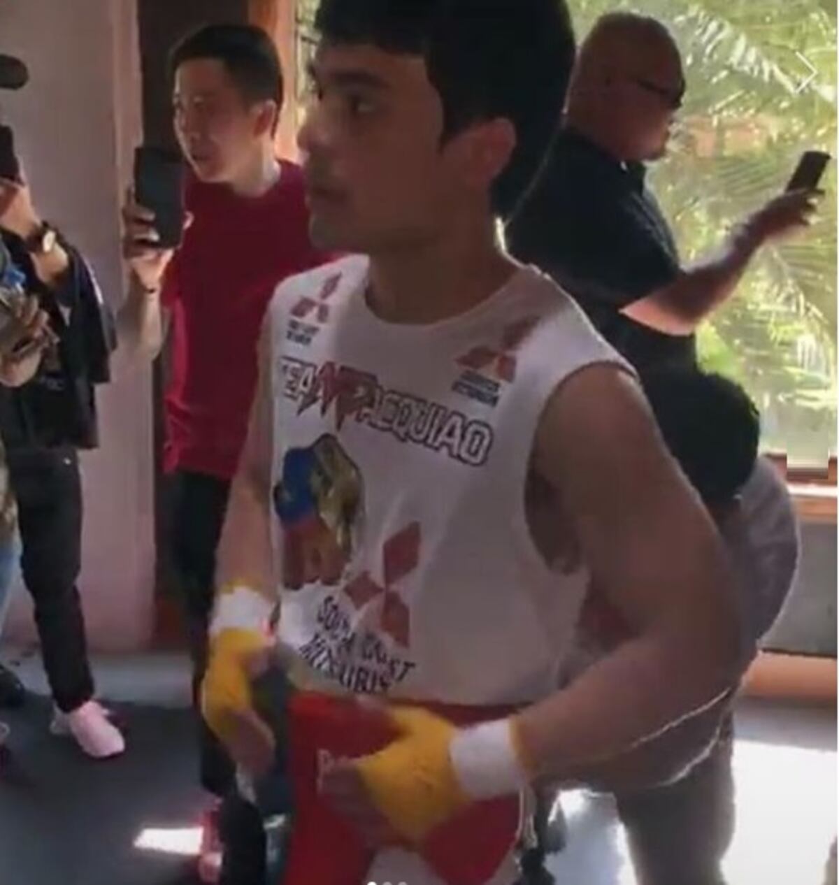 Hijo de Manny Pacquiao se lanza como púgil para desagrado de su padre