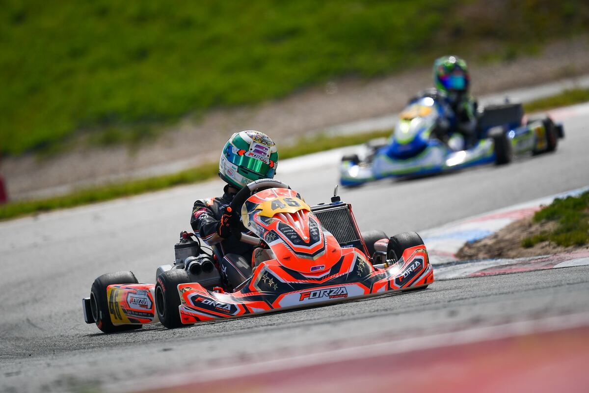 ¡Gianmatteo se mete en la pelea! Rousseau brilla en Italia y se gana el respeto en el FIA Karting