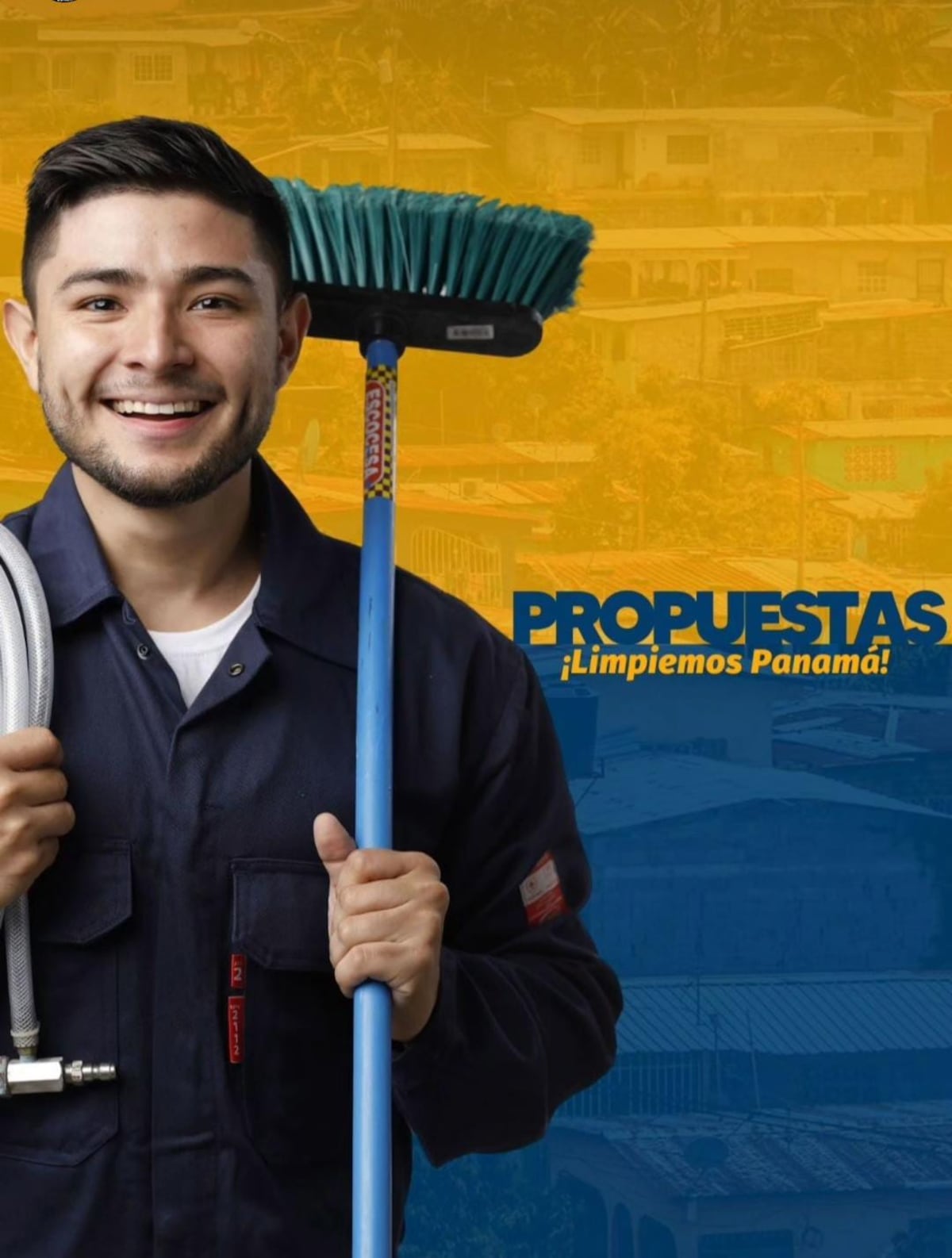 ¡Eduardo Gaitán de 28 años, el más ‘votao’ de todos en San Miguelito!