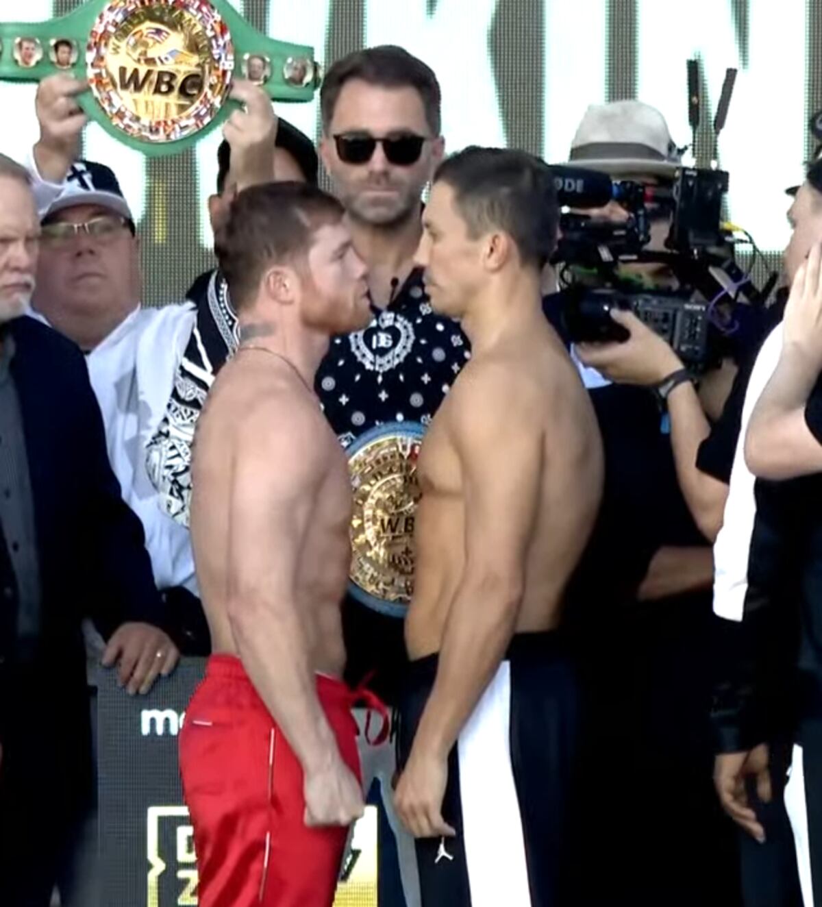 Que suene la campana. Canelo y Golovkin cumplen con el peso