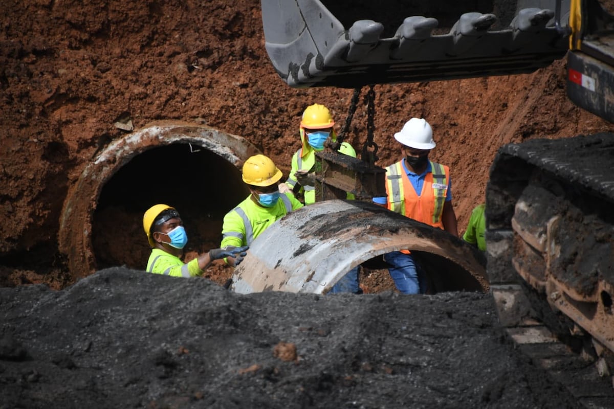Anuncian fecha en la que podrían estar listos los trabajos de reparación en la vía de Arraiján 