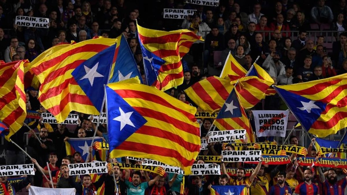 Separatistas planean asaltar el clásico del fútbol español