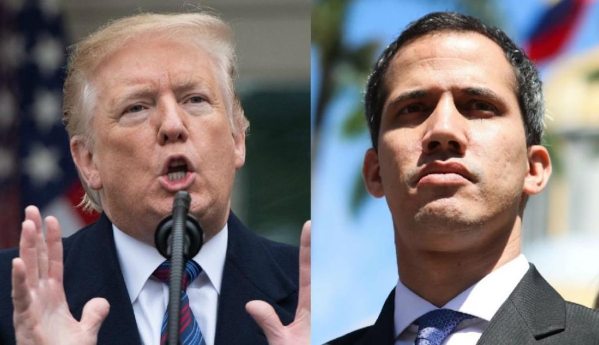 Trump se alista para reconocer a Juan Guaidó como presidente de Venezuela