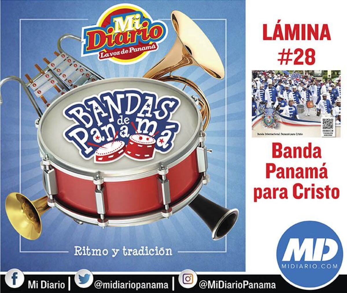 Este domingo le toca el turno a la Banda Internacional Panamá para Cristo