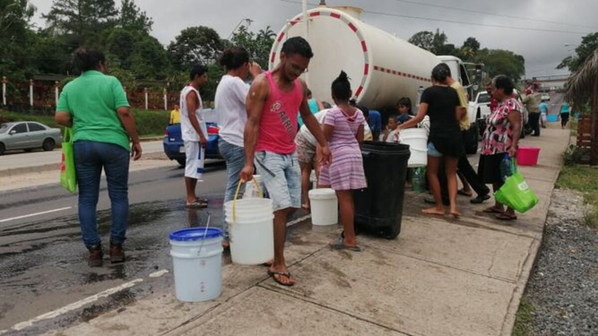 Plan de Contingencia para abastecer de agua a tres distritos de Panamá Oeste
