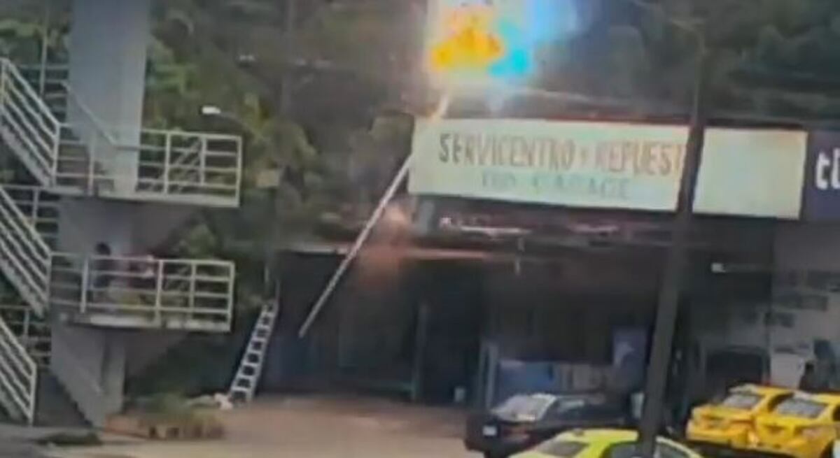 Vivió para contar. Recibió descarga eléctrica cuando soldaba