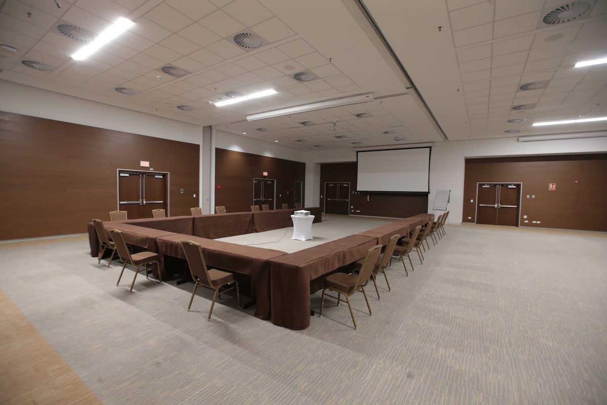 Panamá Convention Center por dentro. Imponente. ‘Nada que ver con el Figali Convention Center’