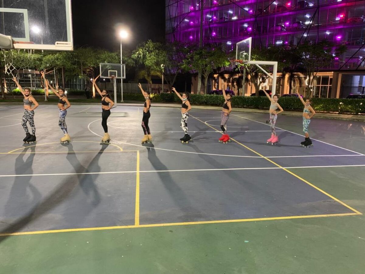 Patinadoras panameñas tienen en la mira el Panamericano de Patinaje Artístico de Clubes 2021