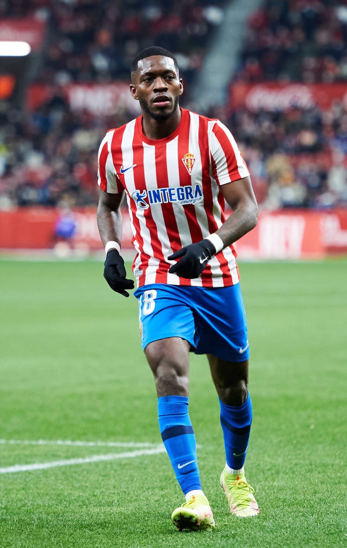 El ‘Pumita’ marca doblete con el Real Sporting Gijón en la Segunda División de España. Video.