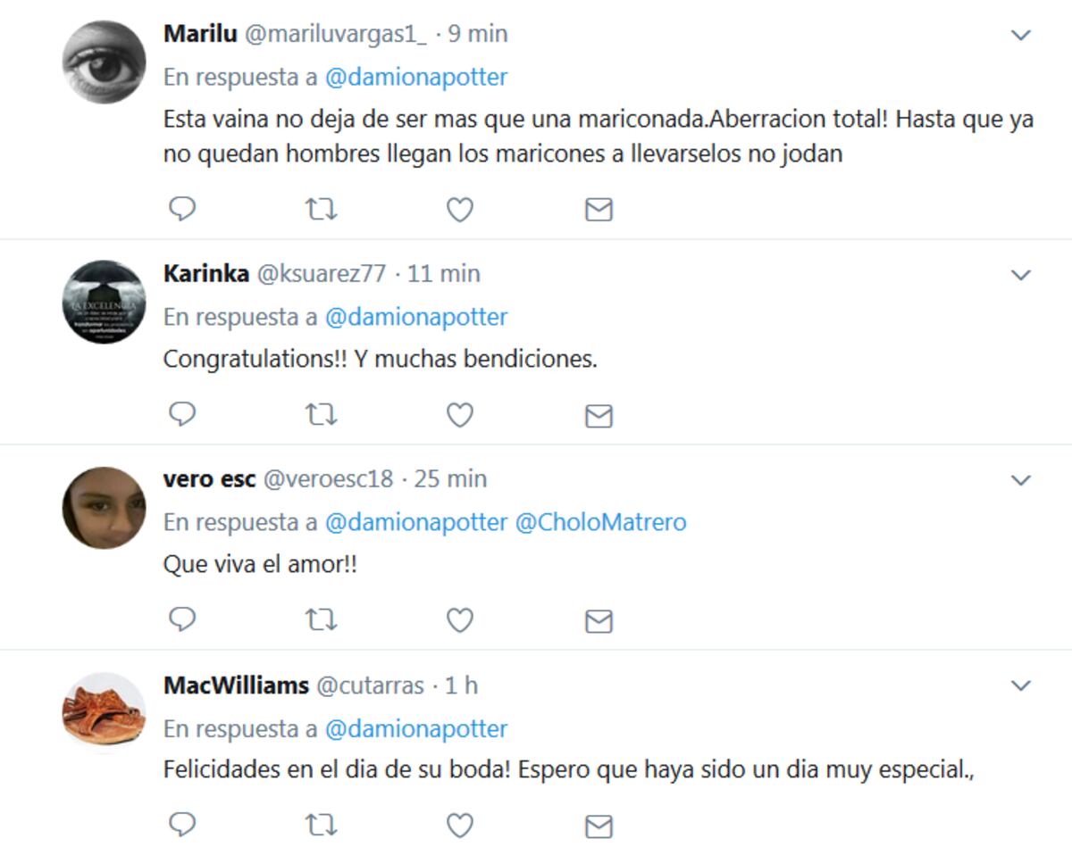 GENERA COMENTARIOS.Matrimonio gay en residencia de embajador británico en Panamá