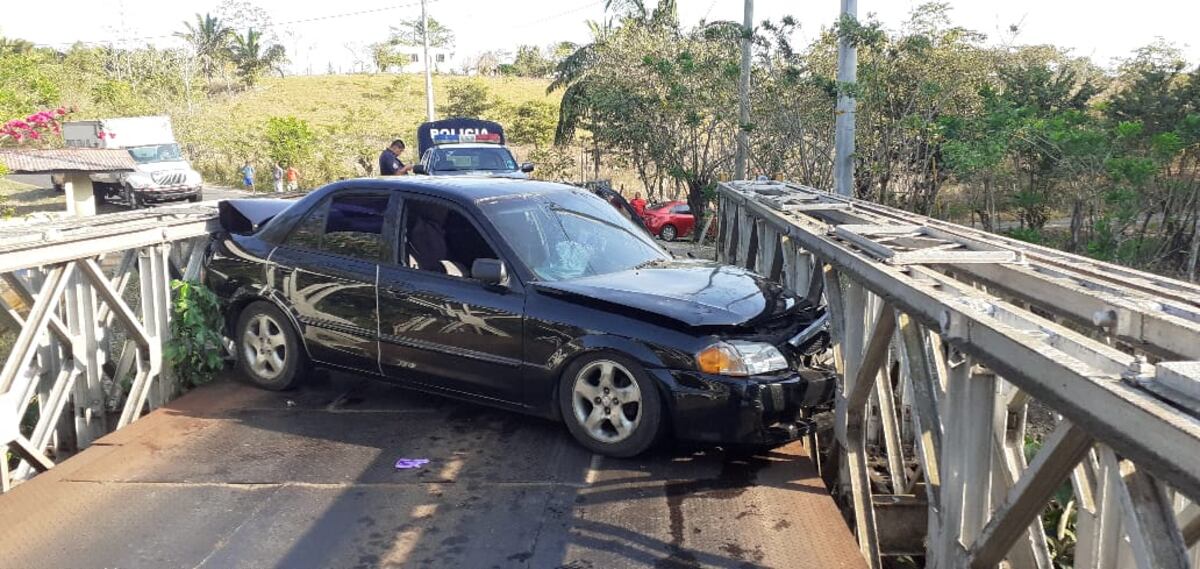 Tres heridos dejó un accidente de tránsito en  Caño Quebrado de La Chorrera