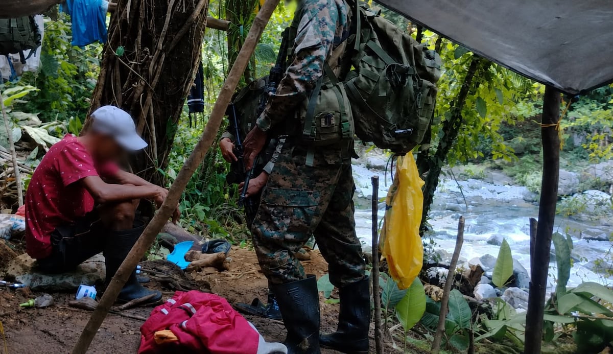 Cinco colombianos son capturados en Darién por presunta vinculación con minería ilegal