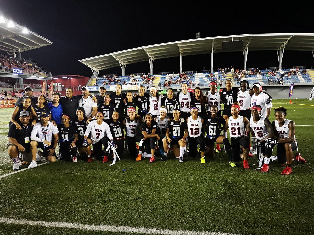 Panamá pierde su título ante USA en el Mundial de Flag Football