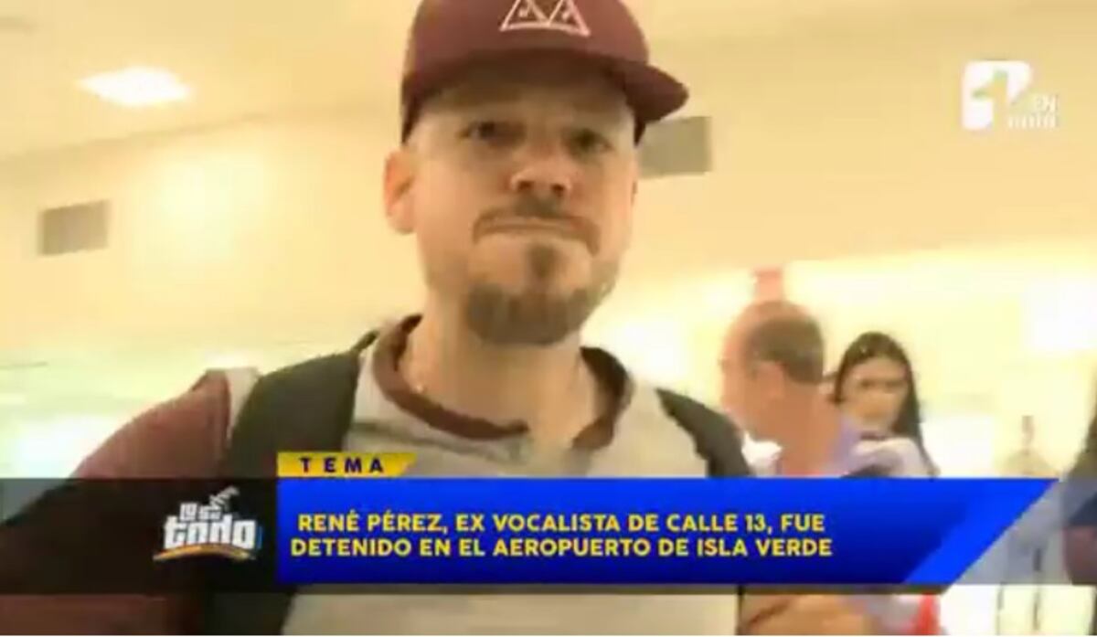René El Residente de Calle 13 es detenido tras pegarle a camarógrafo