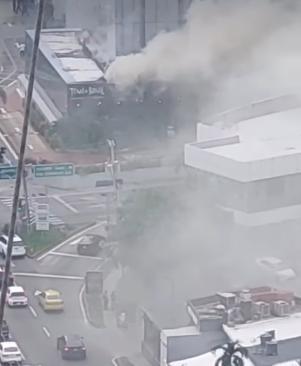 Urgente: incendio en Punta Pacífica