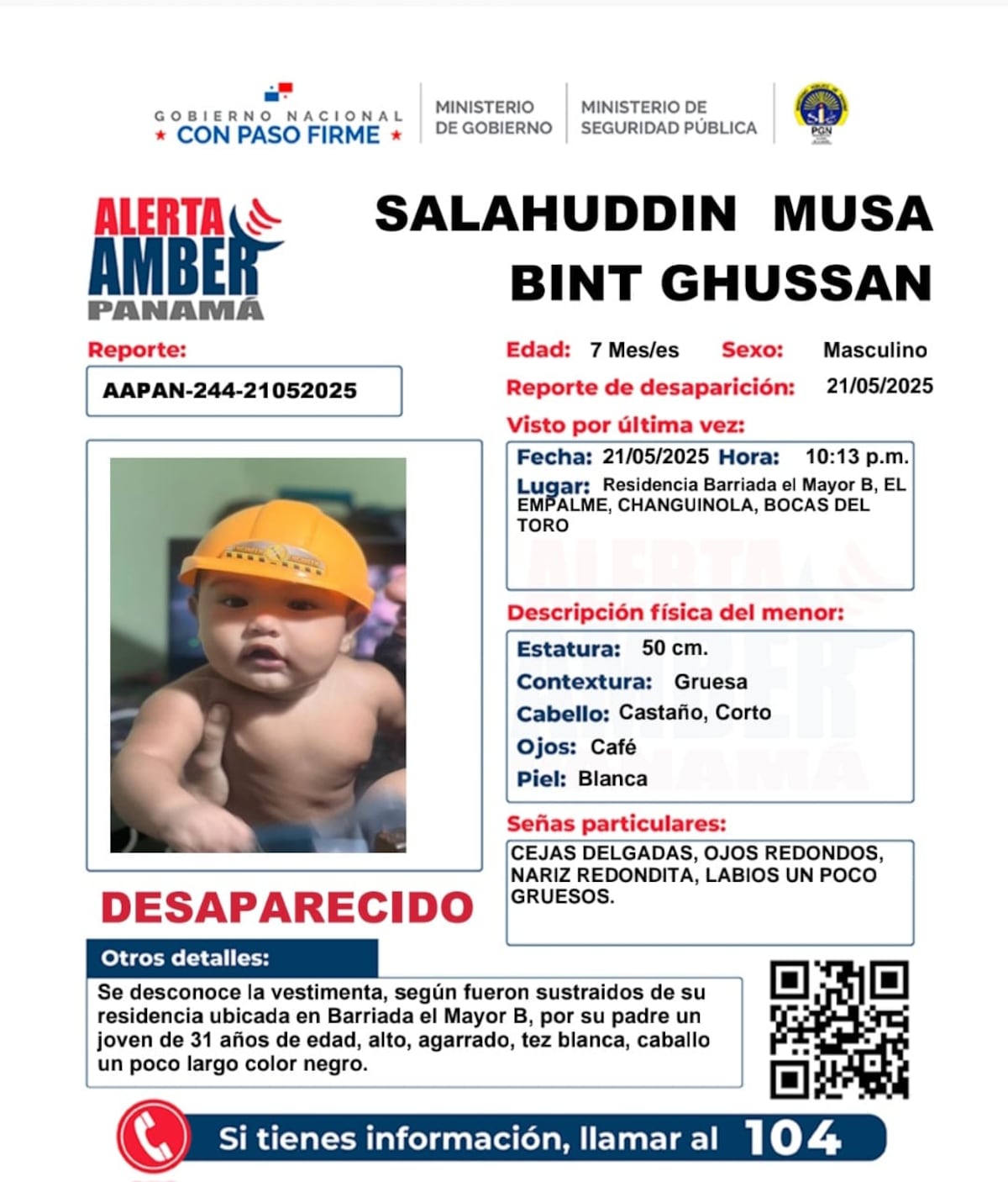 Urgente: encuentran cadáver de bebe en río Changuinola, harán pruebas para confirmar si se trata del desaparecido que tomaba leche materna 